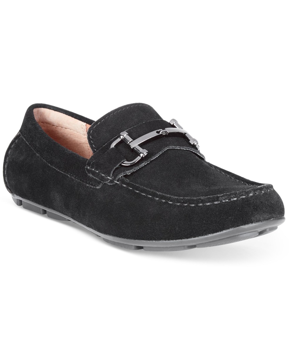 Alfani Men's James Suede Driver with Bit