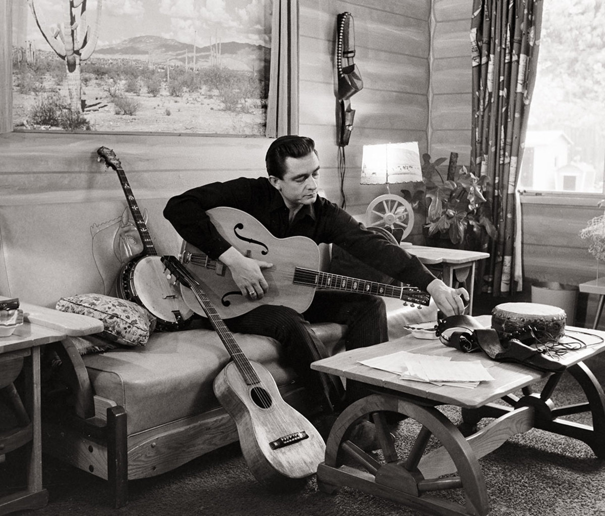 Johnny Cash in California, 1960
