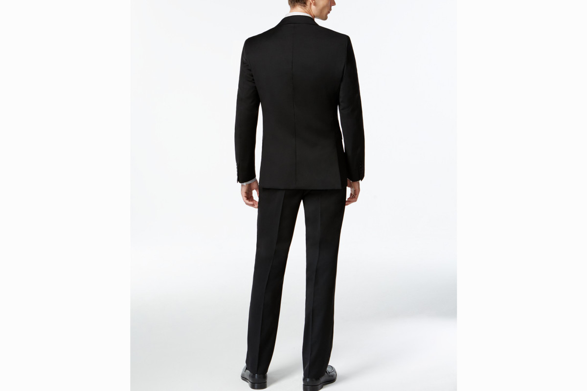 macy's calvin klein suit jacket