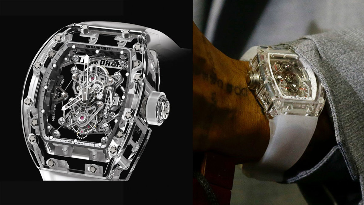 Odell Beckham’s Watch / Richard Mille, Browns Jets Football, East Rutherford, USA - 17 Sep 2019 Cleveland Browns' Odell Beckham speaks after an NFL football game against the New York Jets, in East Rutherford, N.J. The Browns won 23-3