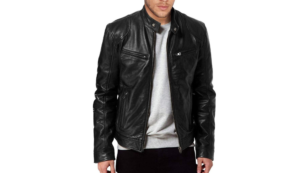 This Leather Jacket From Amazon Has A Shocking Price Tag