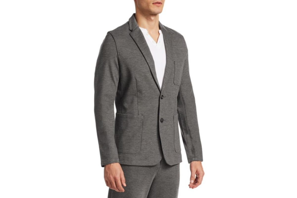 suit with sweats