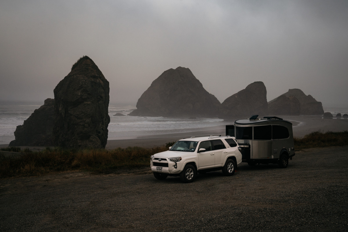 Dispatches: Two friends & a Dog Traveling the Oregon Coast in an Airstream Basecamp