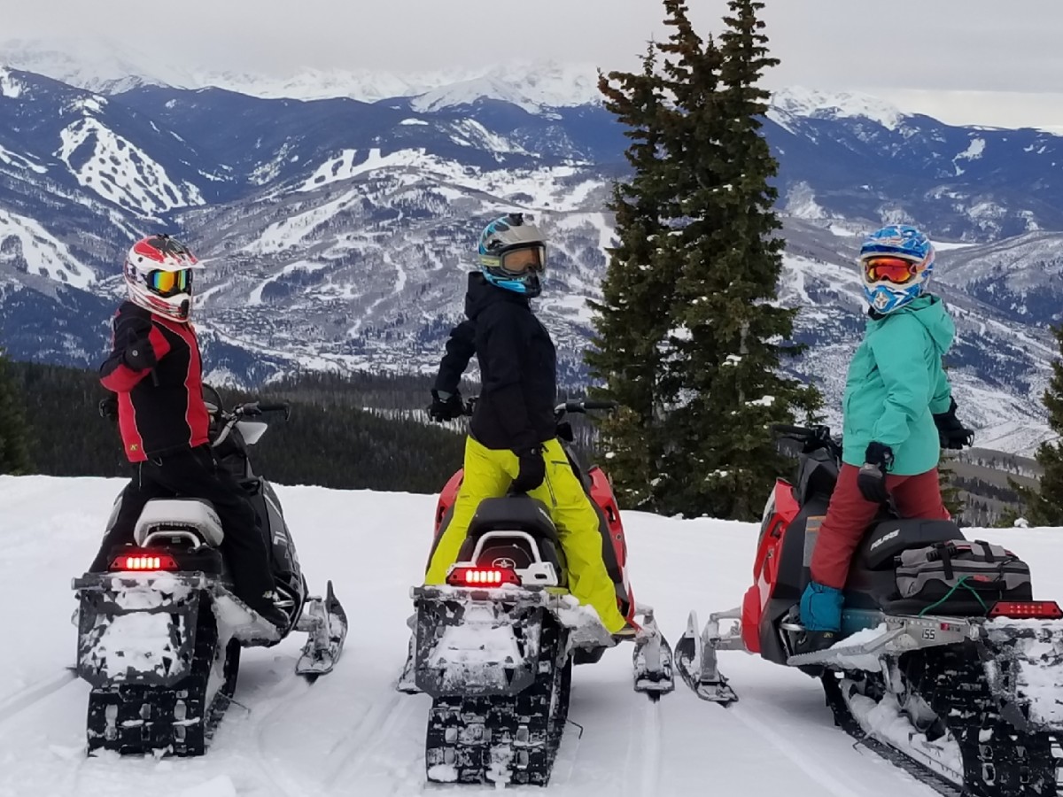 Snowmobiling in Colorado