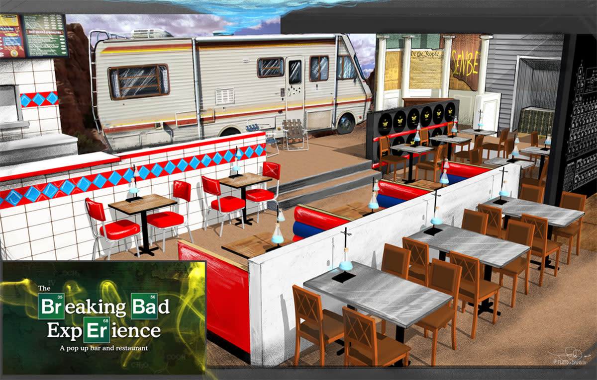 Breaking Bad Experience / Floyd Davis / Sony Pictures Consumer Products