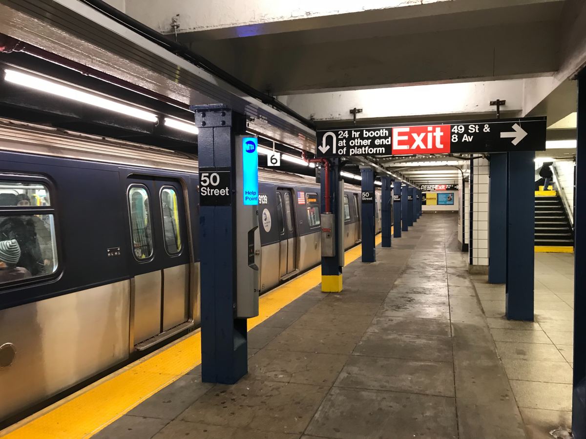 NYC Subway Photo courtesy of Guido Coppa on Unsplash