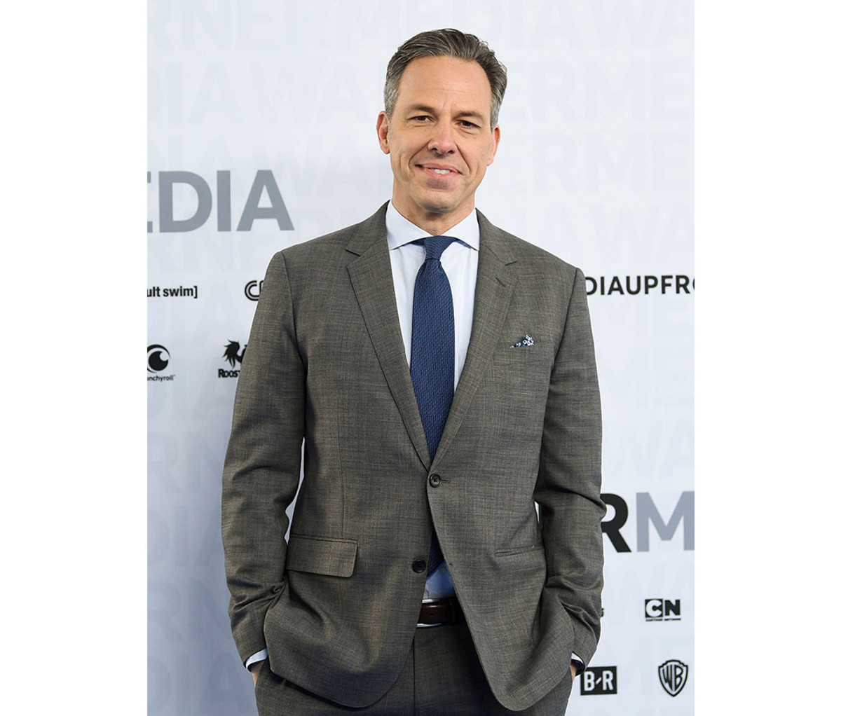 Jake Tapper. Age: 50; Career apex: Emmy winner for live news coverage.