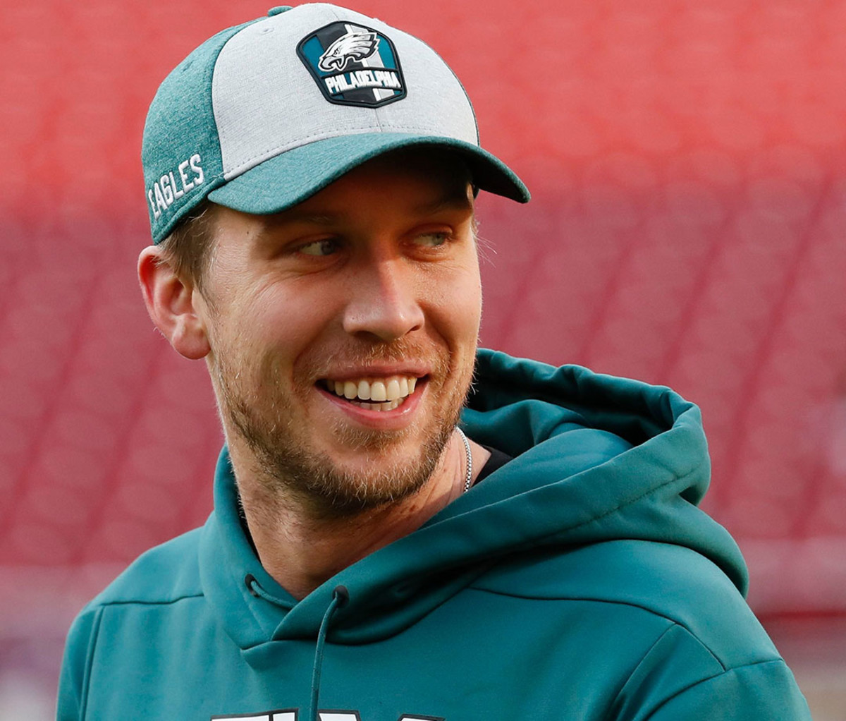 Nick Foles. Age: 30; Career apex: Super Bowl LII MVP.