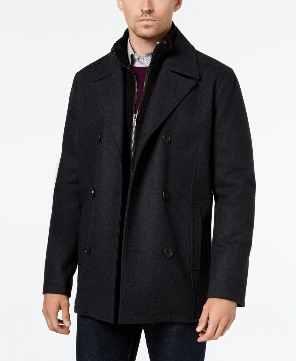 fall peacoat