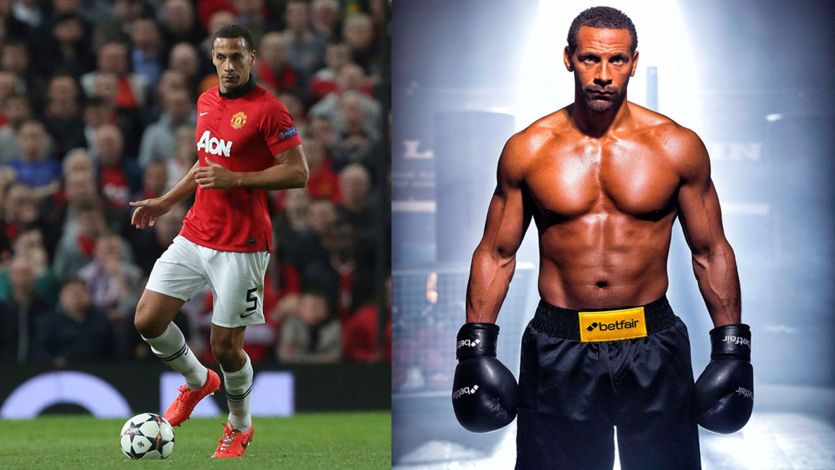 Rio Ferdinand, Defender to Contender, Betfair Boxing, UK - Sep 2017 Rio Ferdinand Sep 2017 / Britain Soccer Man United Ferdinand, Manchester, United Kingdom Rio Ferdinand FILE - A photo from files showing Manchester United's Rio Ferdinand controling a ball during the Champions League quarterfinal first leg soccer match between Manchester United and Bayern Munich at Old Trafford Stadium, Manchester, England. Rio Ferdinand says he is leaving Manchester United after 12 years at the Premier League club but is set to continue playing. The 35-year-old former England defender has not been offered an extension to his contract that expires next month 1 Apr 2014