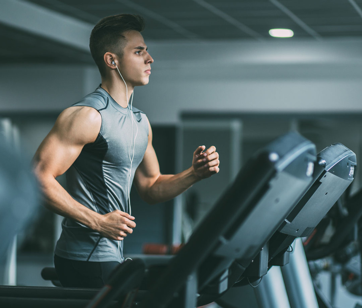 treadmill jogging