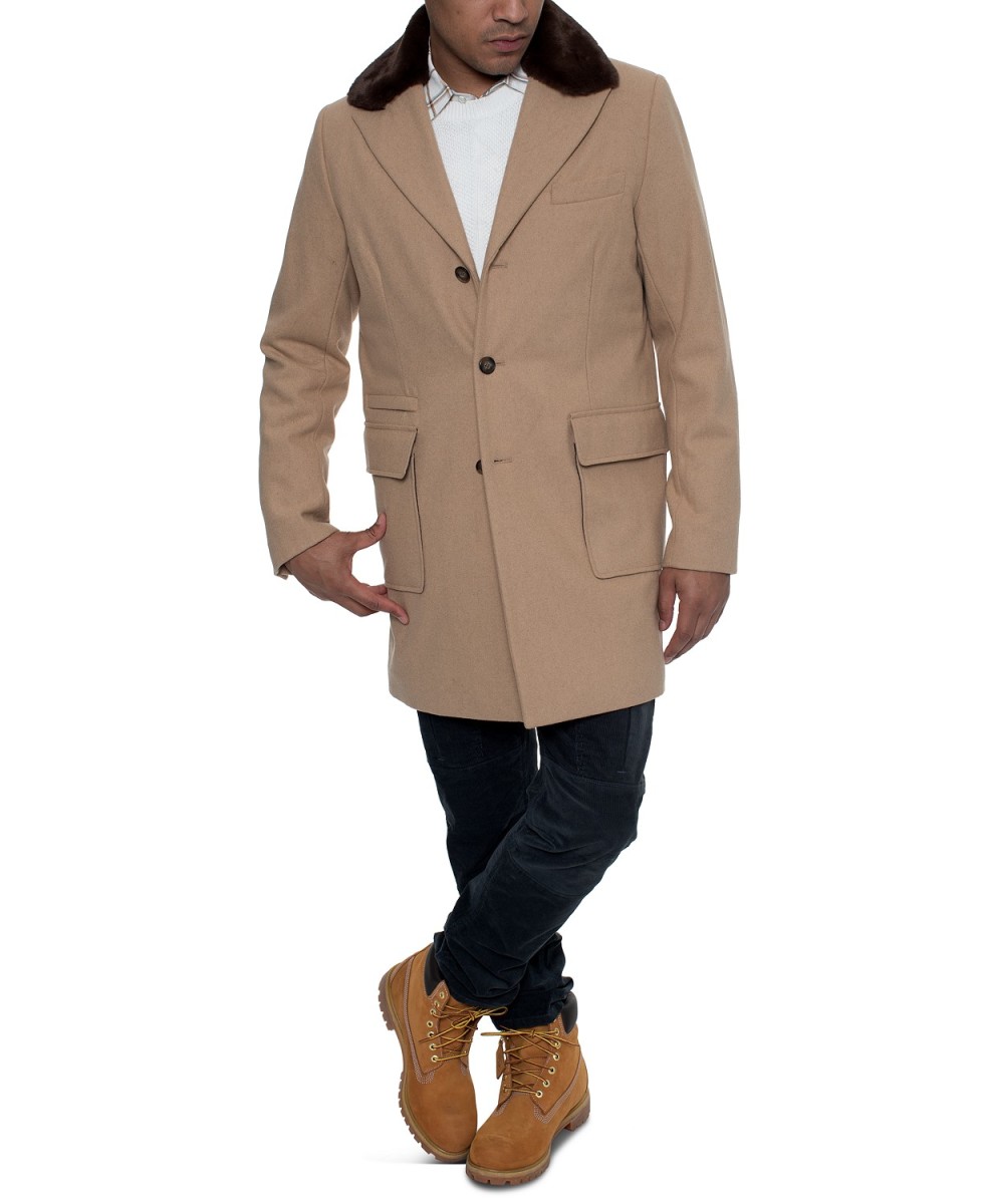 Sean John Single Breasted Walking Coat