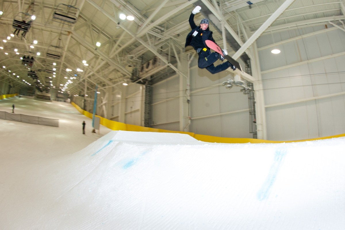 Inside The First Year Round Snow Dome In North America Inside The First Year Round Snow Dome In North America