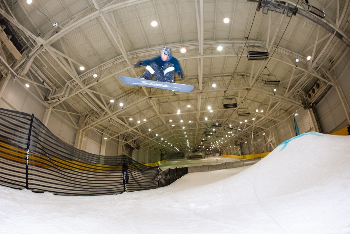 Inside The First Year Round Snow Dome In North America Inside The First Year Round Snow Dome In North America