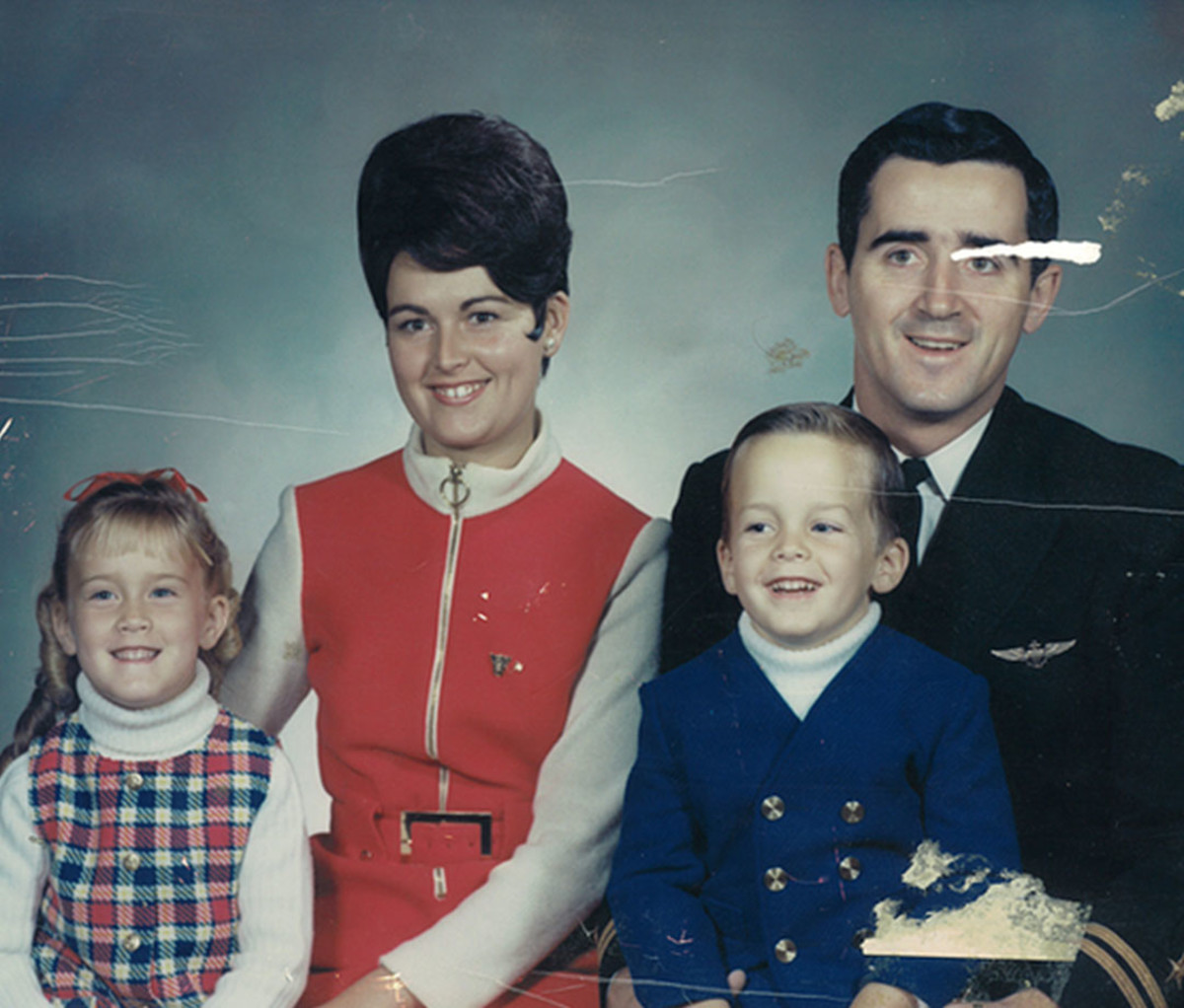 The Rodrick family in 1972