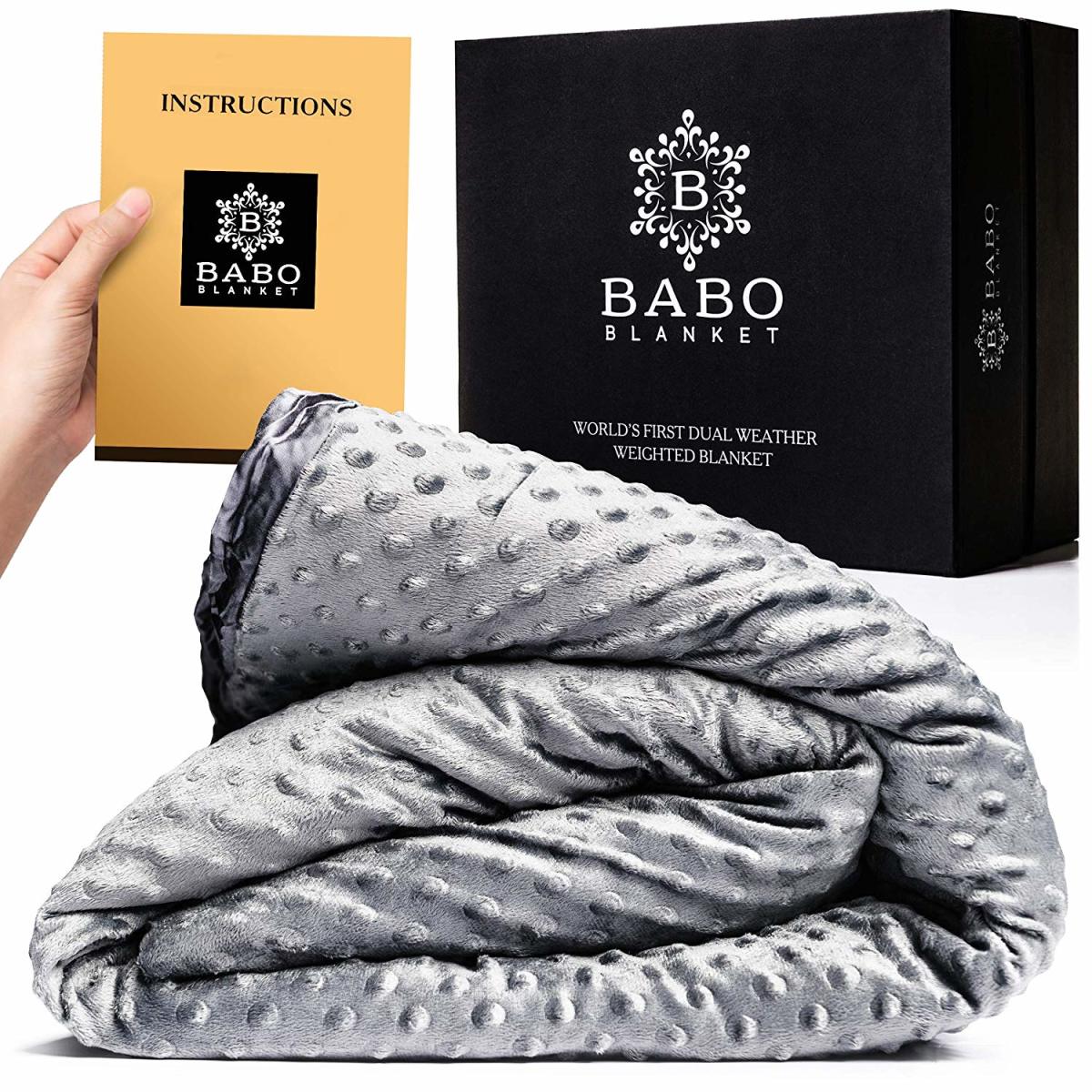 This Cooling Weighted Blanket Is Perfect If You Get Too Hot at Night
