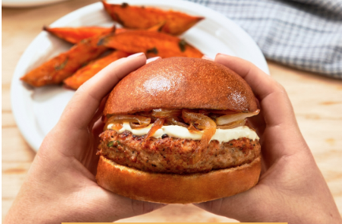 Djion Chicken Sausage Burger