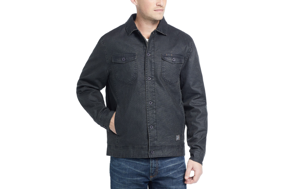 Weatherproof Vintage Waxed Sherpa Lined Trucker Jacket