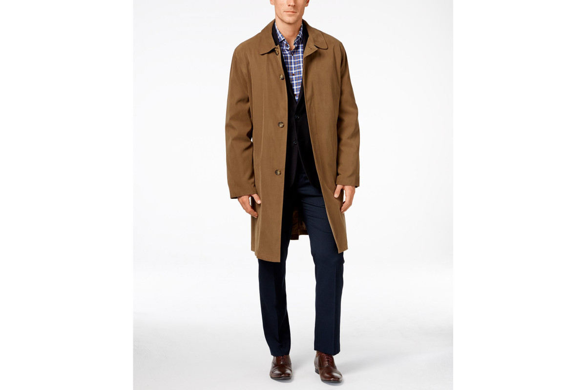 London Fog Durham Classic-Fit Raincoat