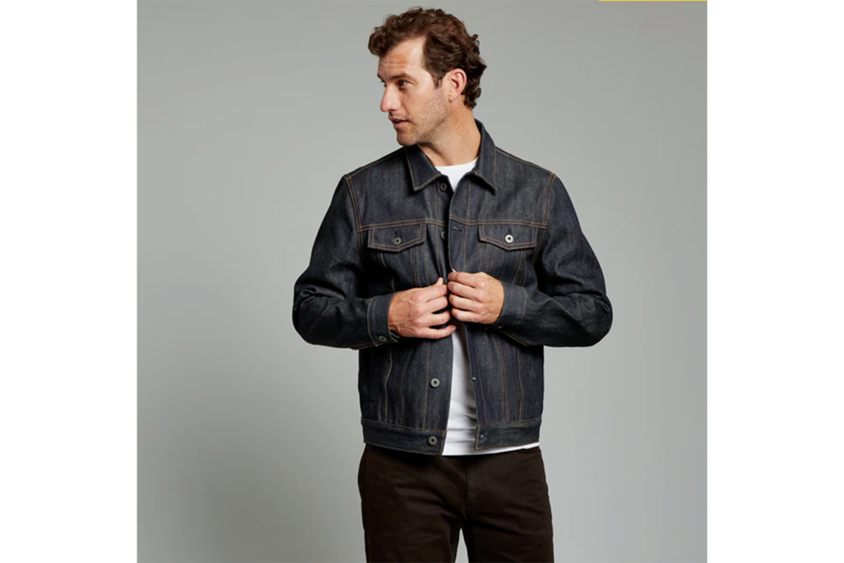 Flint and Tinder Defender Denim Trucker Jacket