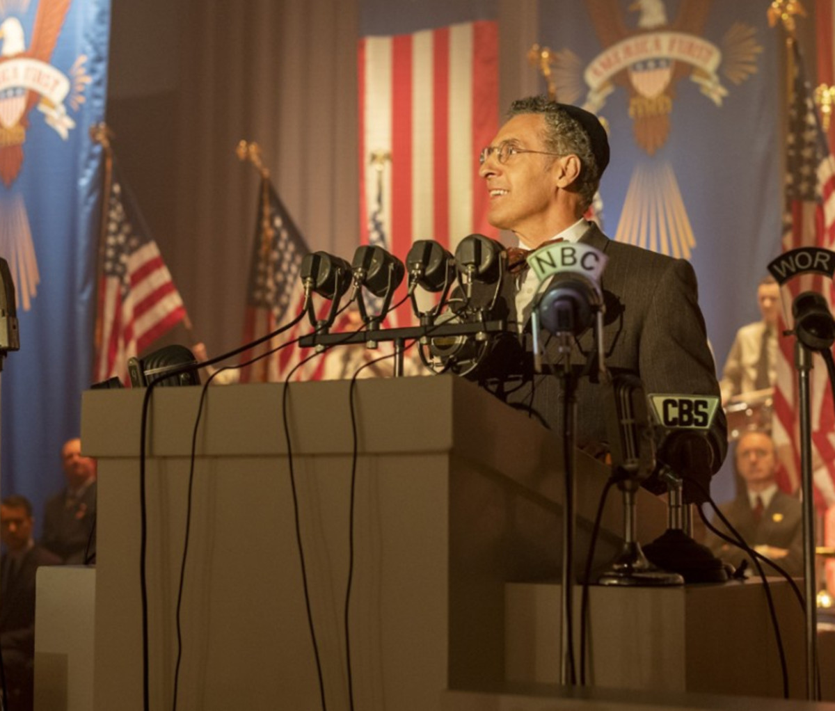 In HBO’s new "The Plot Against America," Turturro plays a rabbi who supports the nationalist Charles Lindbergh.