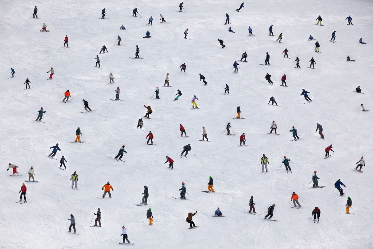 ski lines