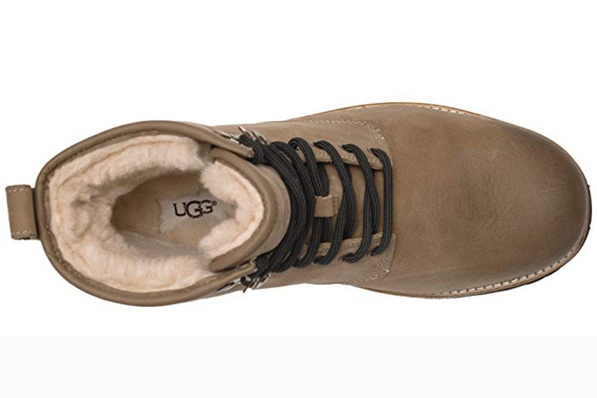fur-lined work boots