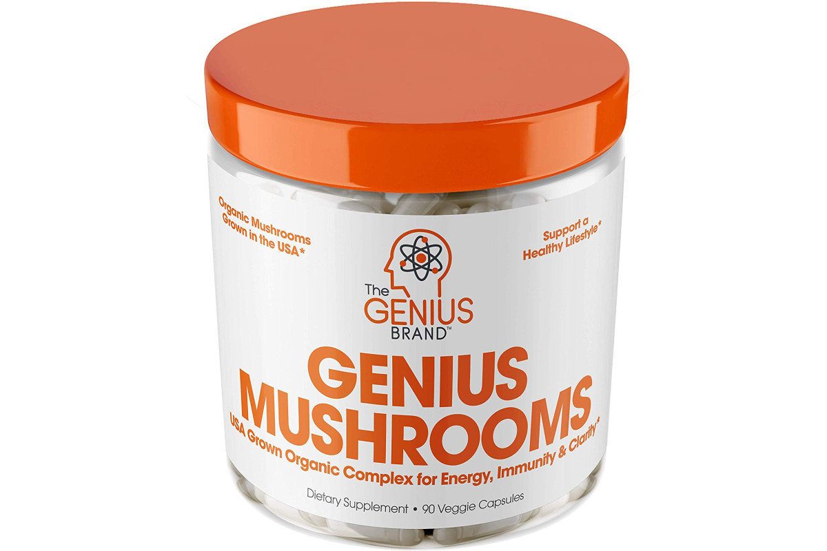 Genius Mushroom Lions Mane Immunity Booster