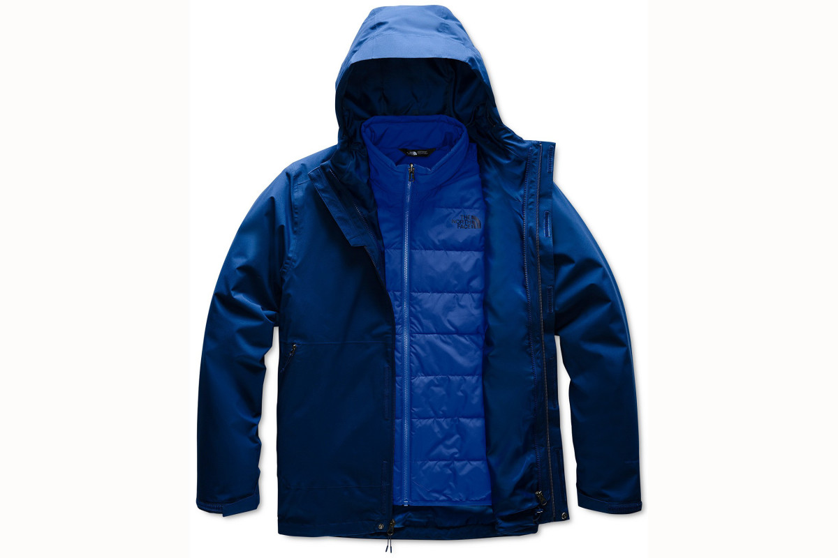macy's north face winter jackets