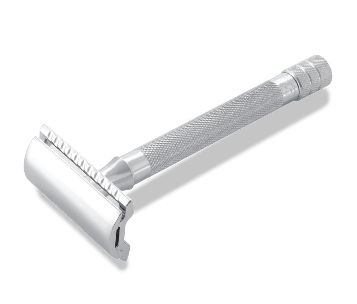 The Art of Shaving cross knurl safety razor