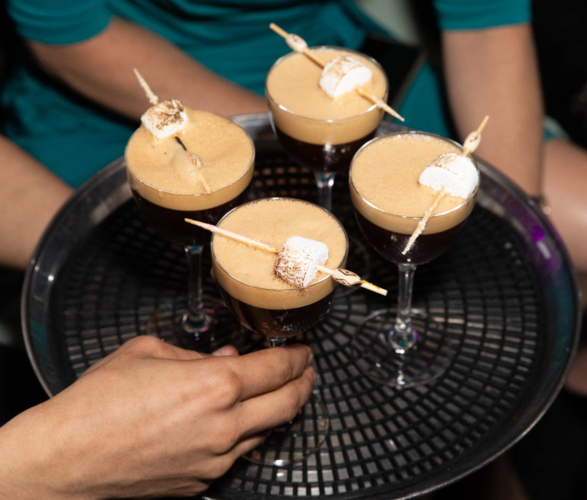 Campfire martinis at Hyde Hacienda