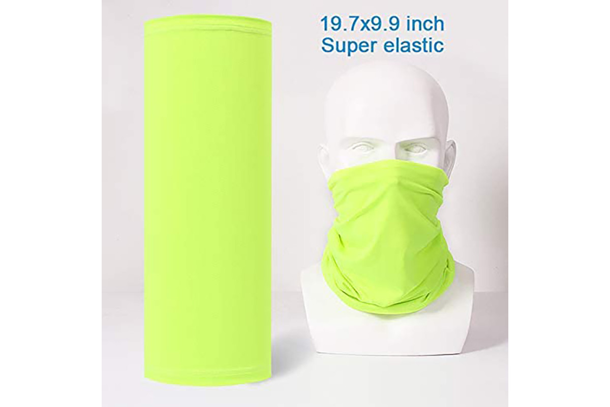 Scarf Bandanas Neck Gaiter with Safety Carbon Filters