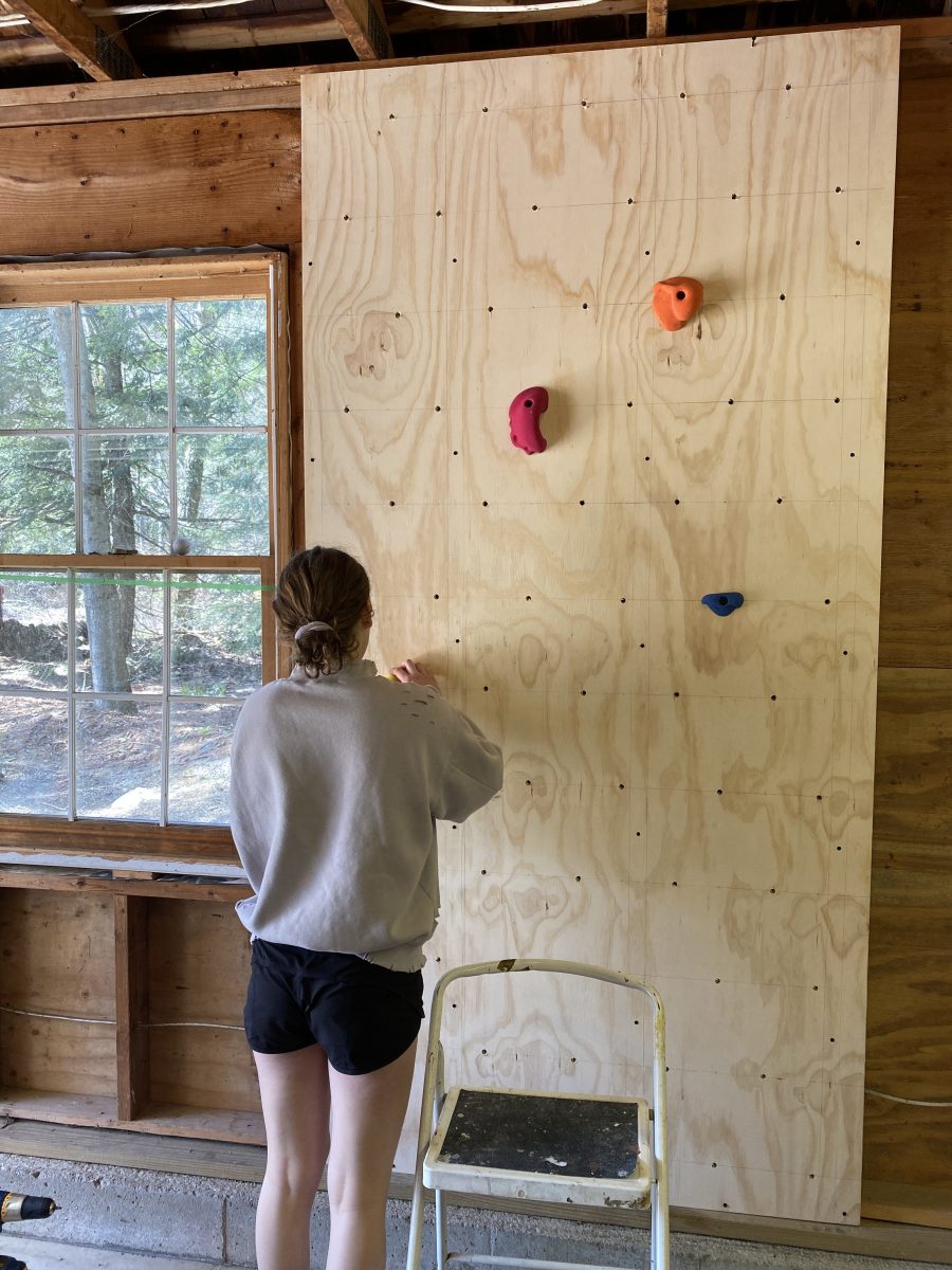 climbing wall