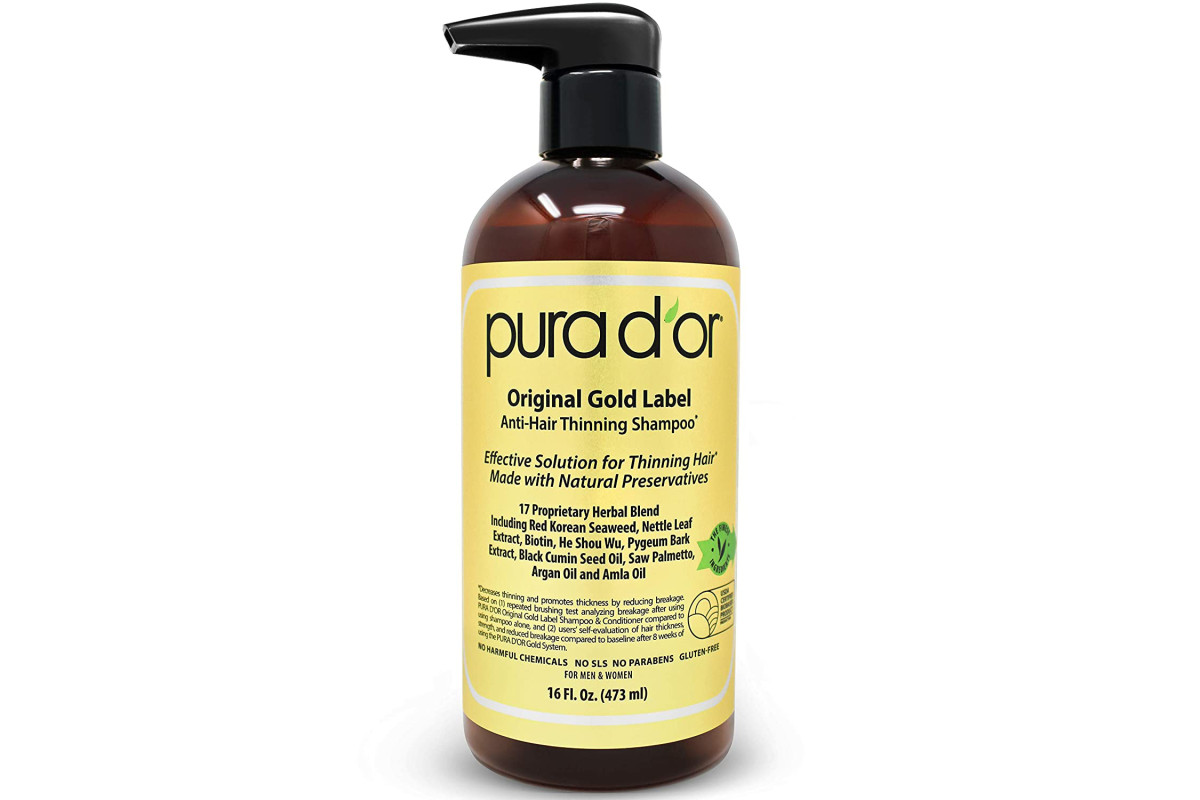 PURA D'OR Original Gold Label Anti-Thinning Shampoo