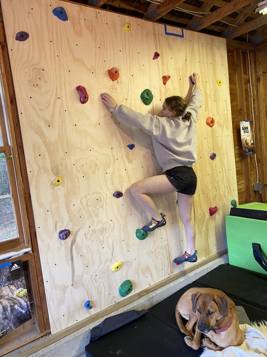climbing wall
