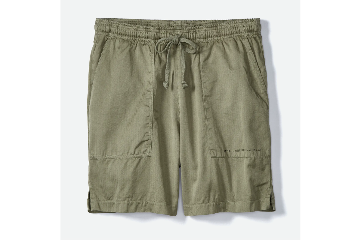 Save Khaki Utility Short