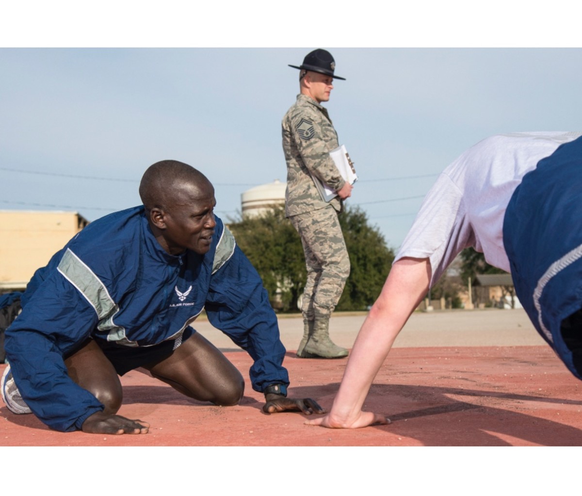 Guor Mading Maker serving as an Airman in United States Air Force World Class Athlete Program at Colorado Springs base