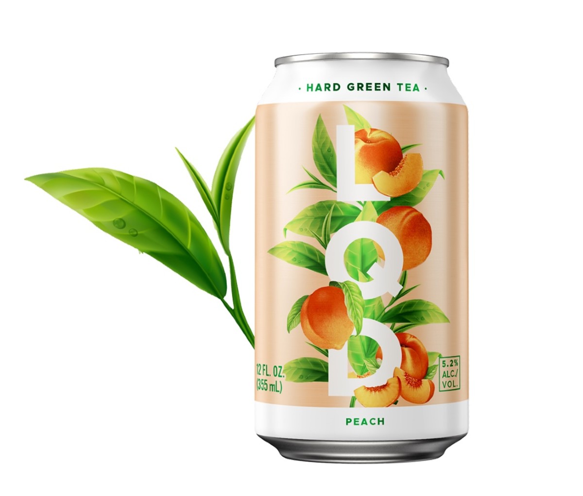 LQD Hard Peach Green Tea