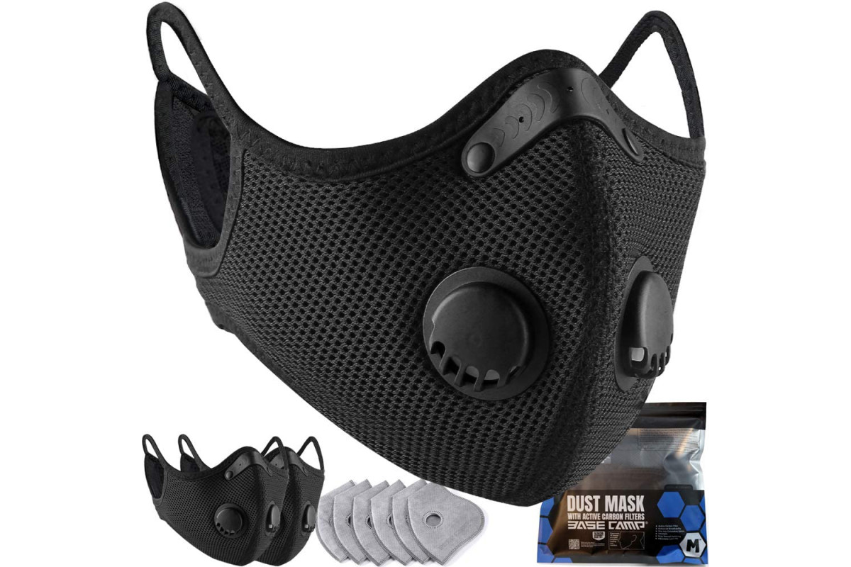 Base Camp Carbon Filter Face Mask