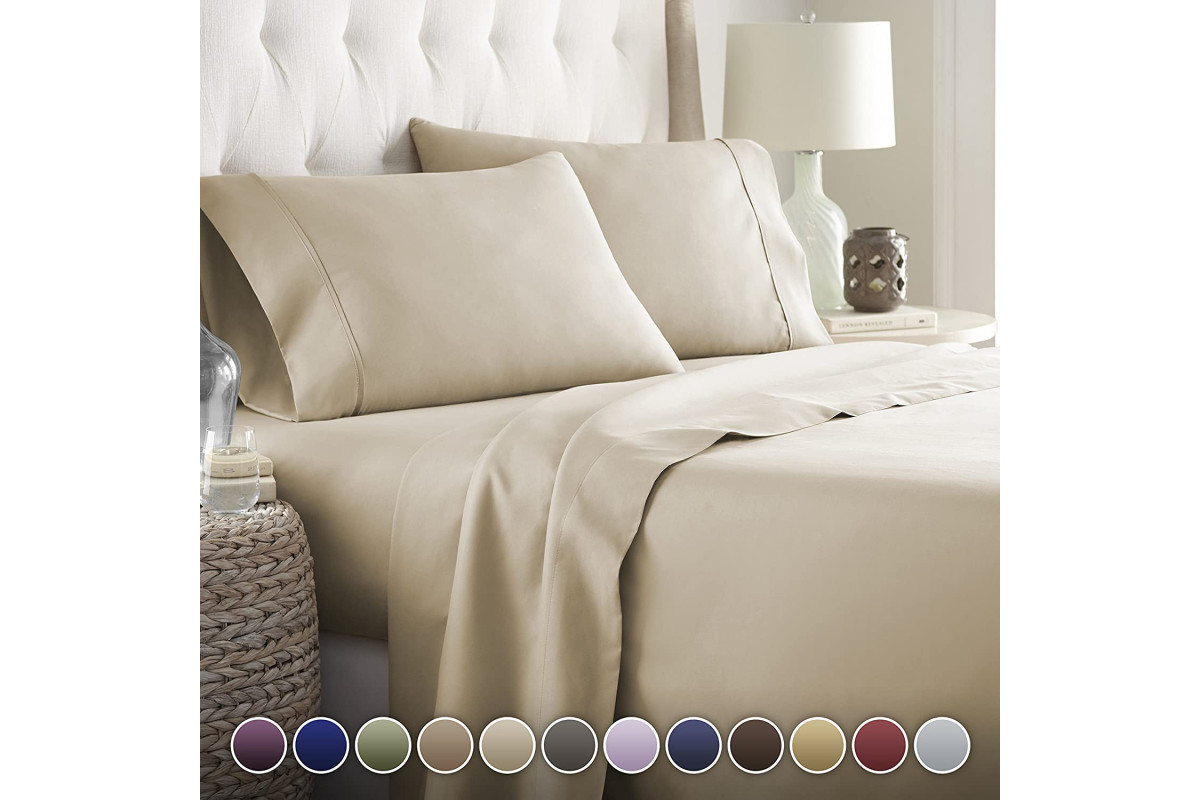 HC Collection Hotel Luxury Bed Sheets Set