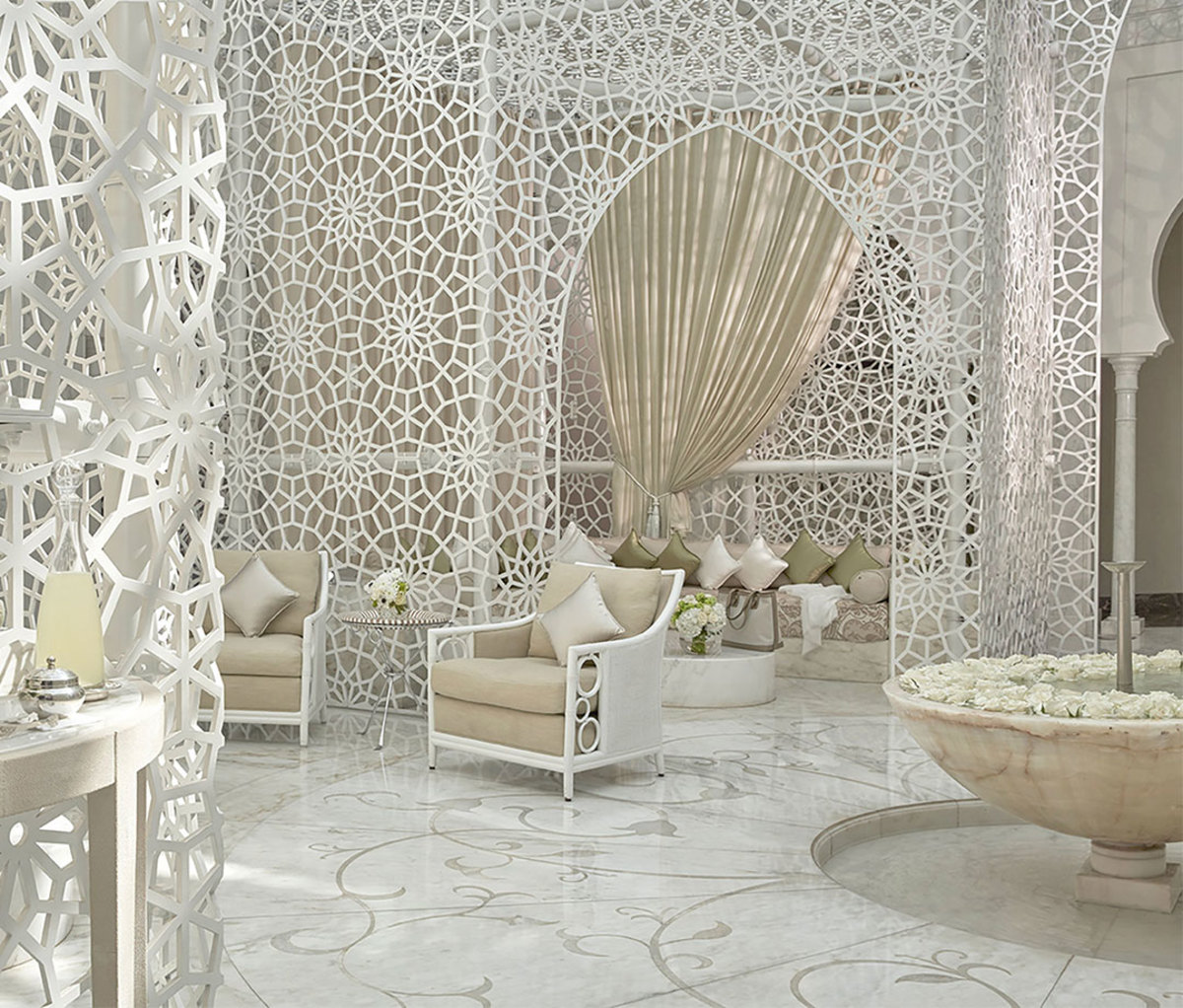 The spa at Royal Mansour Marrakech