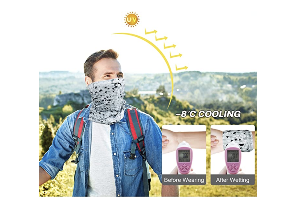 EXski UV Cooling Face Mask