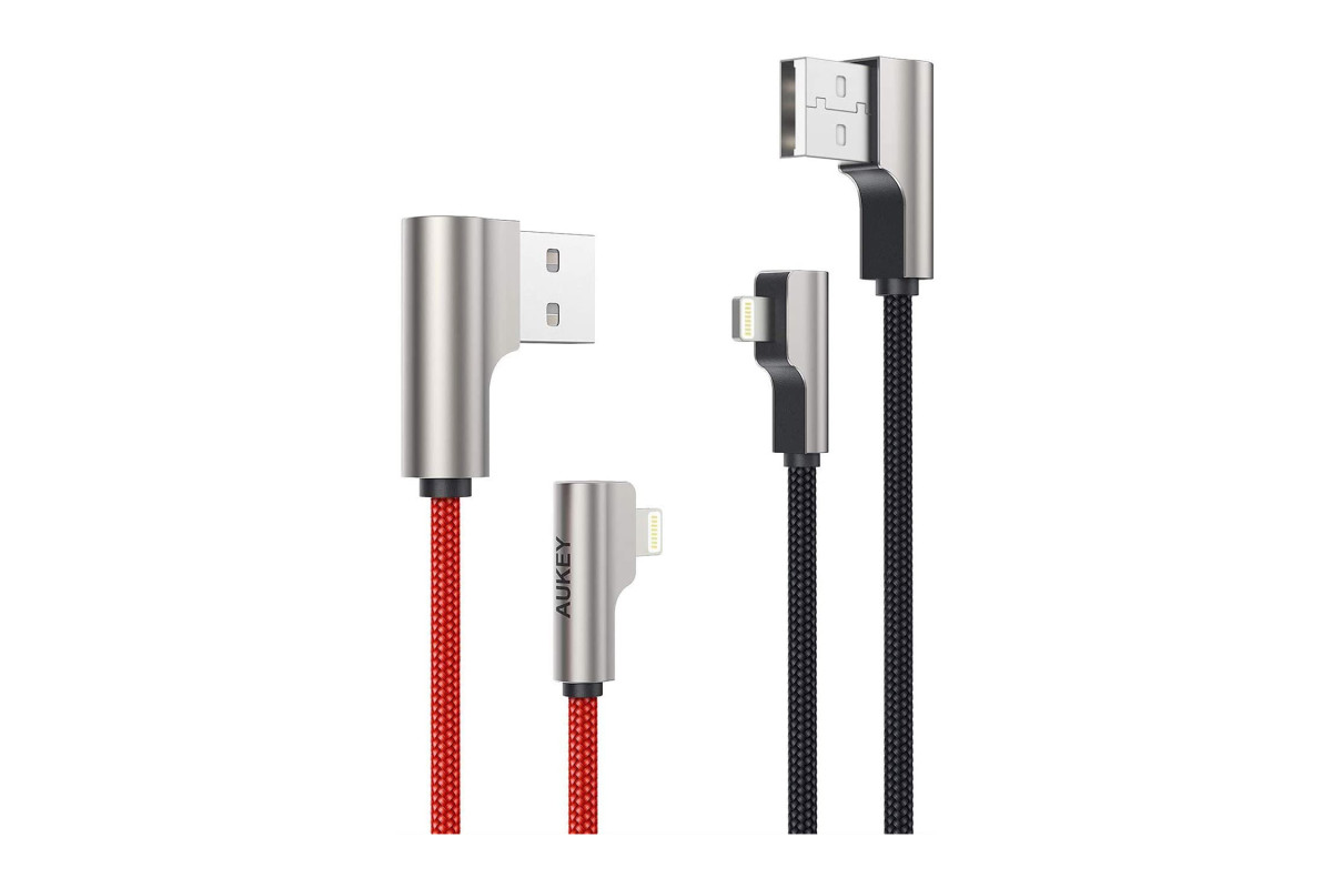 Right Angle Lightning Cable