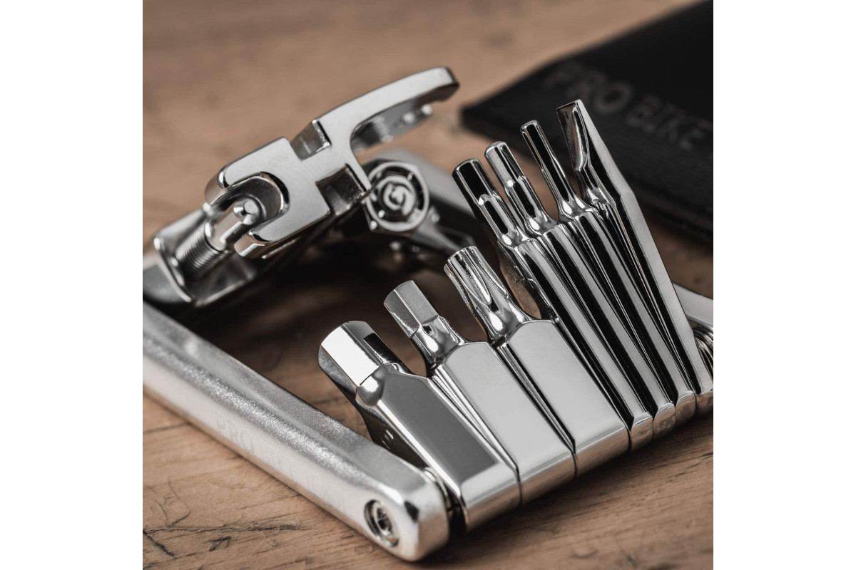 Pro Bike Tool 17 in 1 Bike Multitool Repair Kit