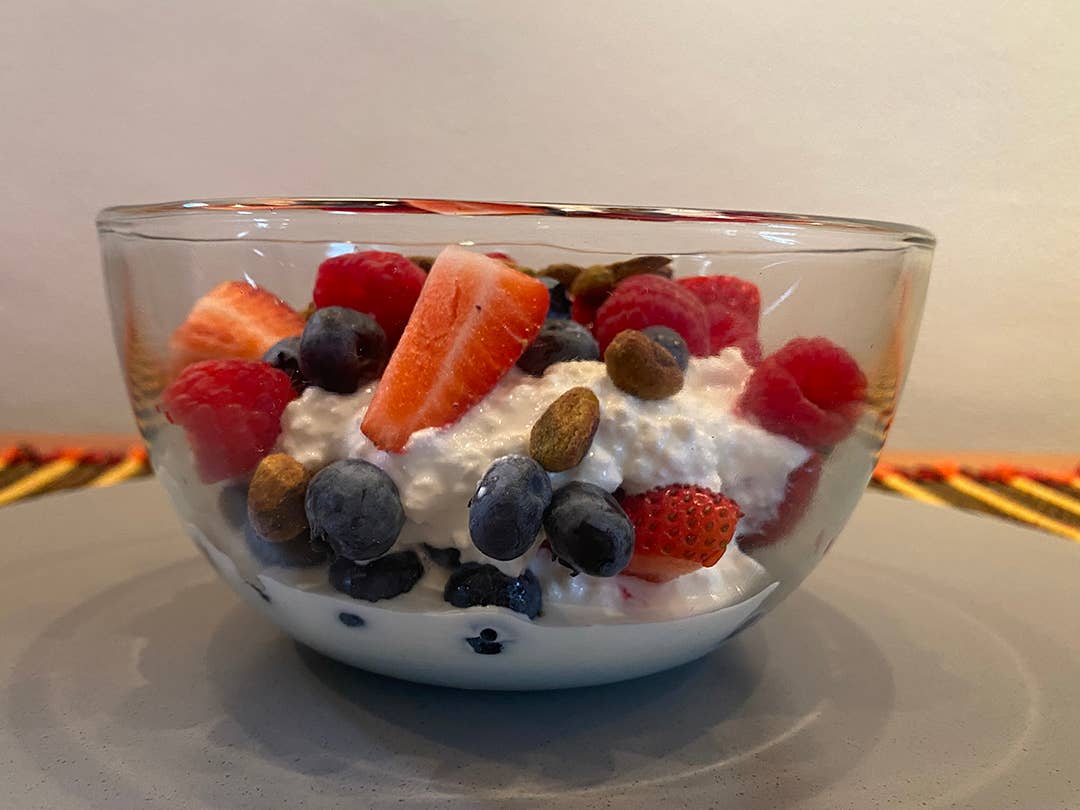 Cottage Cheese Parfait
