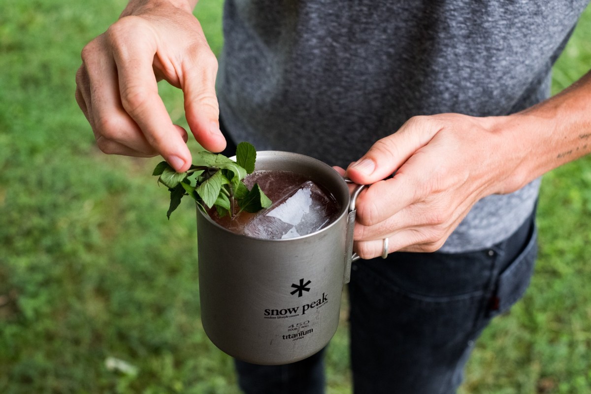How to pack a camp mini-bar snow peak camp titanium mug