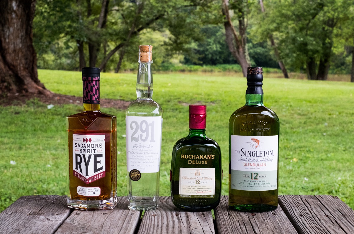 How to pack a camp mini-bar whiskey