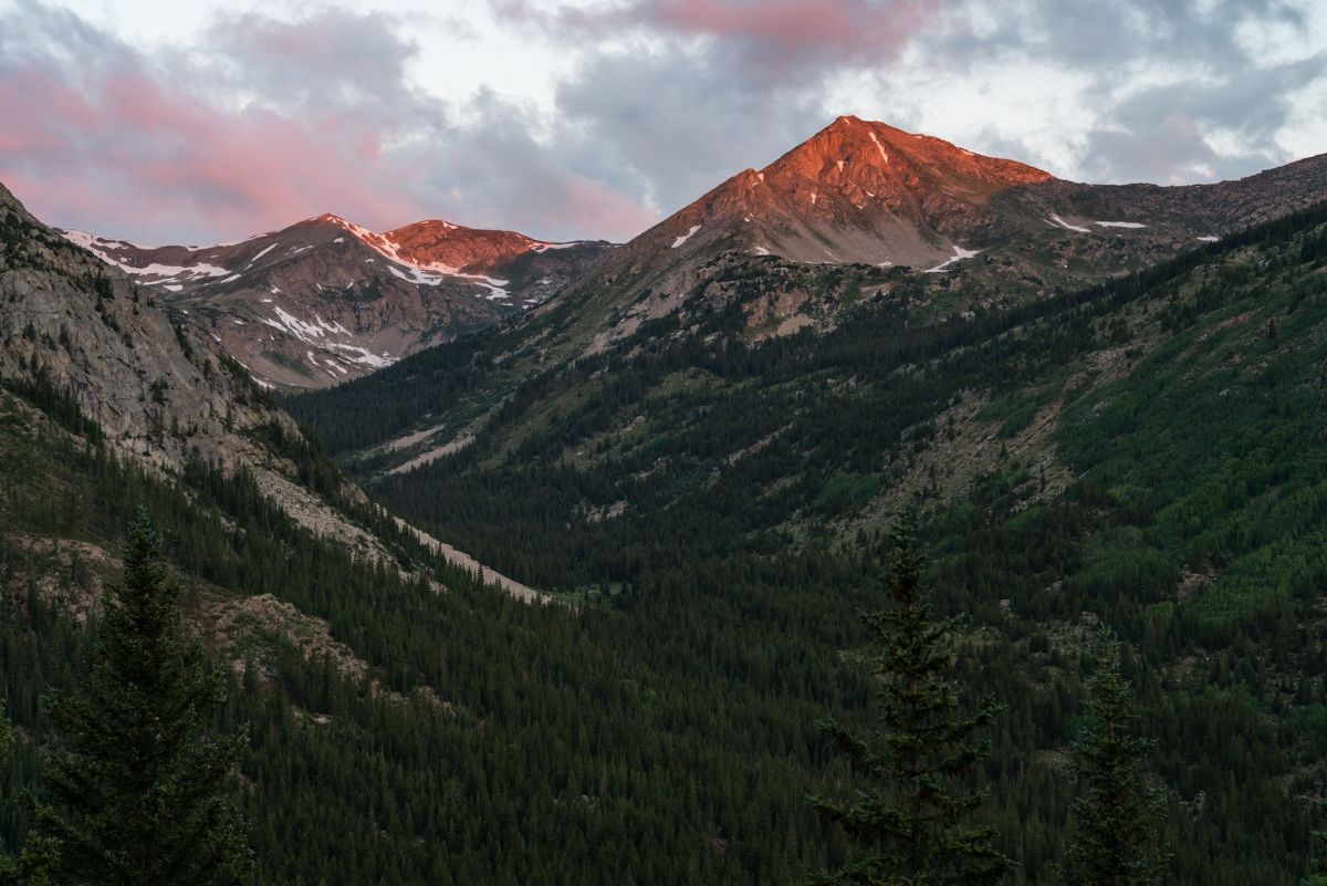 Huron Peak trail hiking Colorado Fourteeners