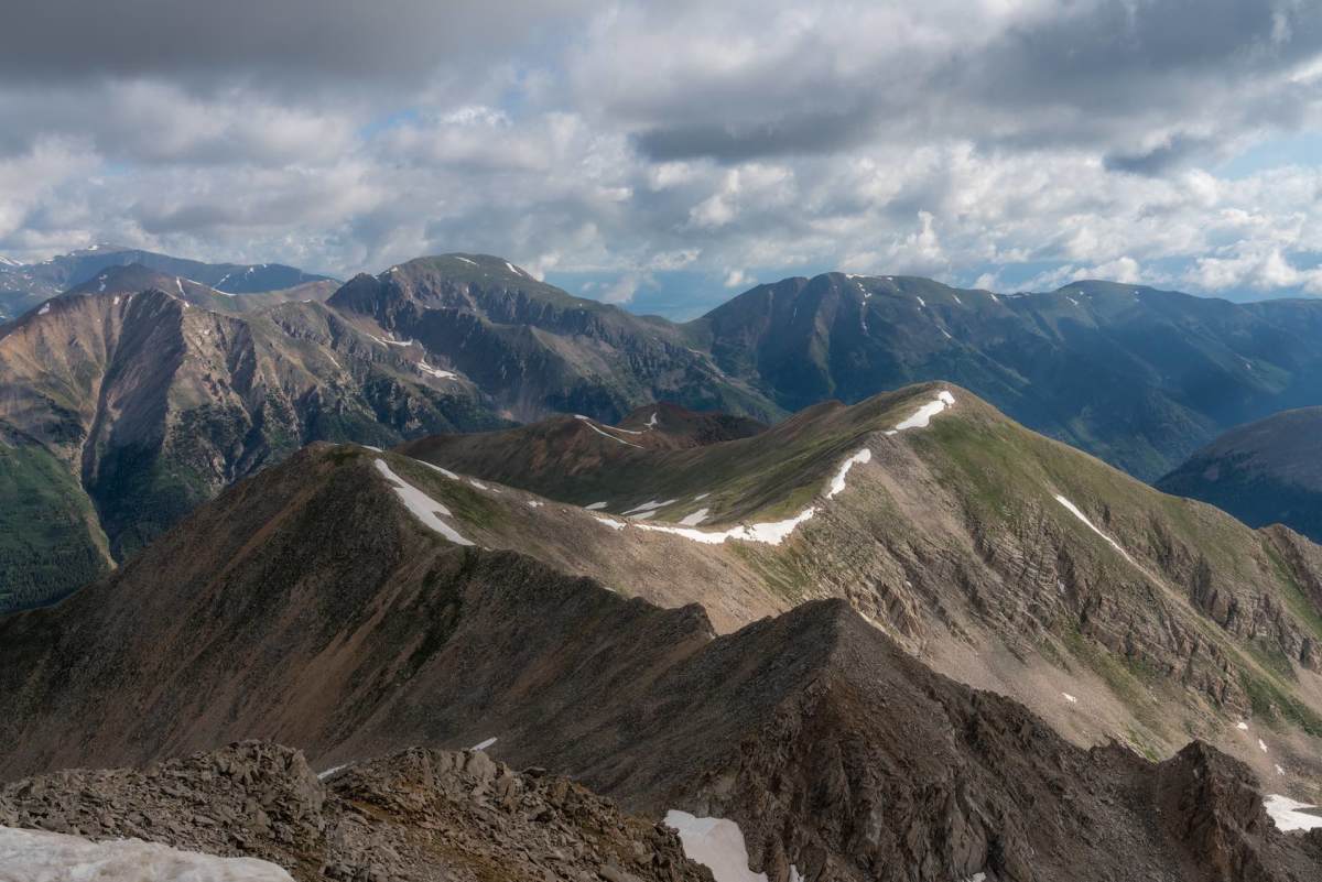 Colorado Fourteener Summit Huron Peak