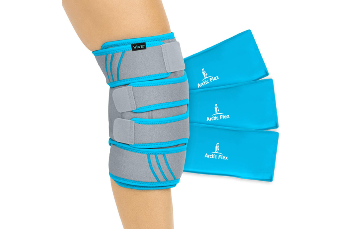 Vive Knee Ice Pack Compression Brace